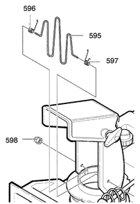 Chute Guard Diagram and Parts List for 622591X85NA 2004 Briggs and Stratton Snow Blower